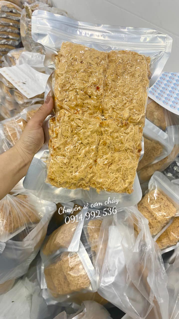 Bài viết quảng cáo đồ ăn vặt - Cơm cháy