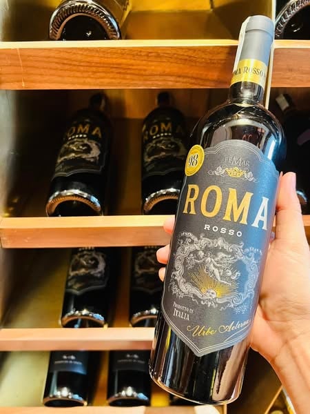 Bài viết quảng cáo rượu hay -&nbsp;Roma Rosso Femar Vini