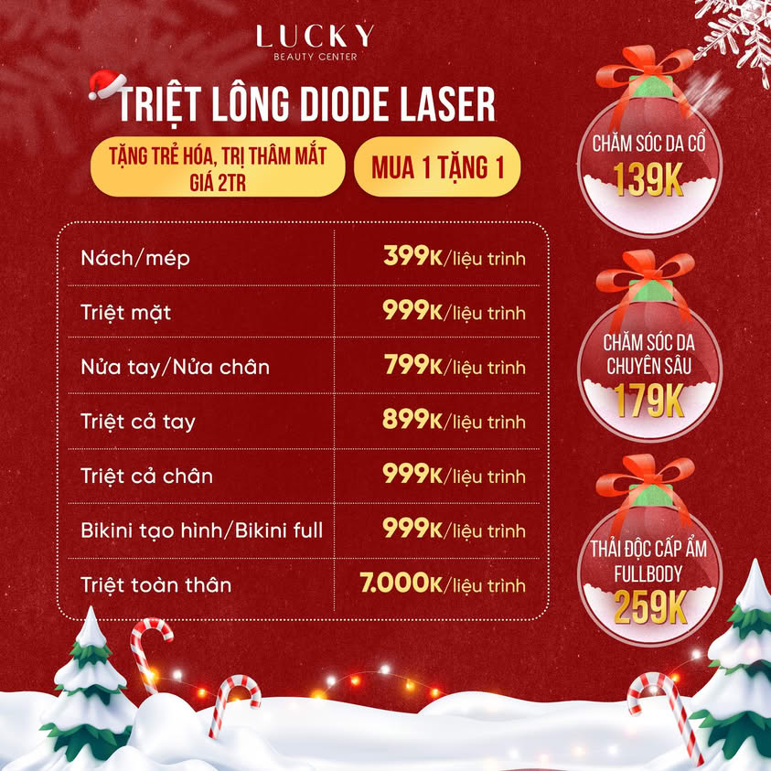 Content thẩm mỹ viện - Lucky Beauty