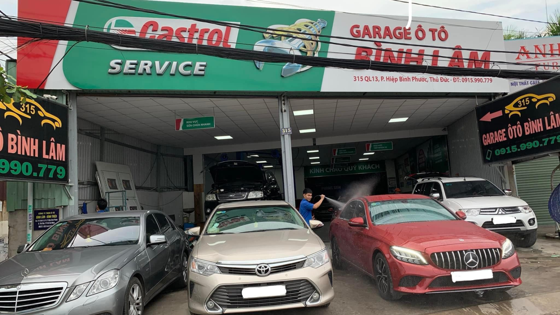 Garage ô tô Bình Lâm