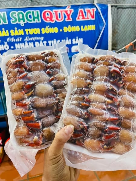 Mẫu đăng bài bán hải sản -&nbsp;Vựa hải sản Quý An