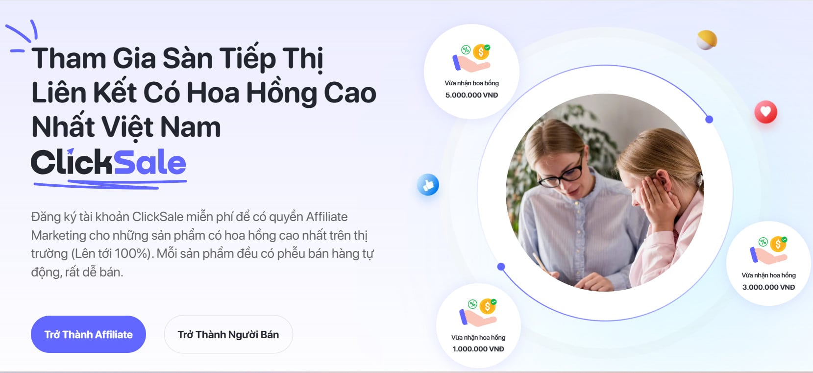 ClickSale.vn là gì? Cách kiếm tiền từ ClickSale