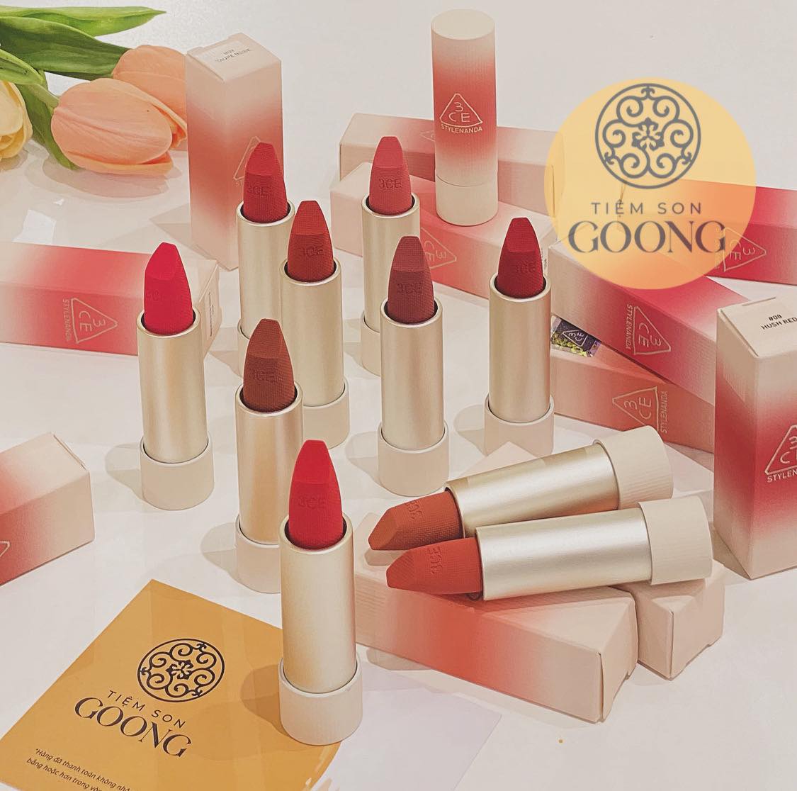 Mẫu Content Bán Son Môi - 3CE Cashmere