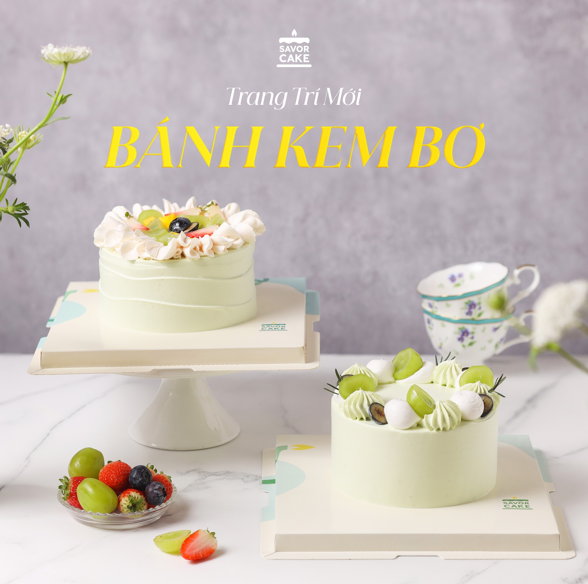 Content về bánh ngọt - Bánh kem bơ