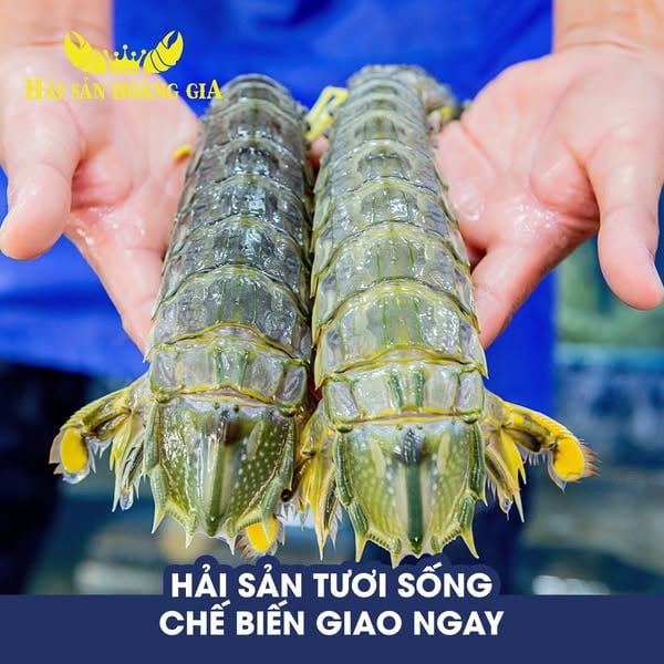 Mẫu đăng bài bán hải sản -&nbsp;Tôm Tít