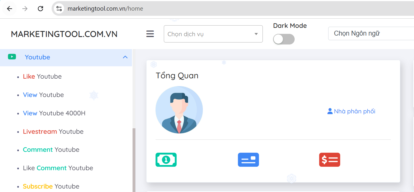 Mua sub Youtube tại Marketingtool.com.vn