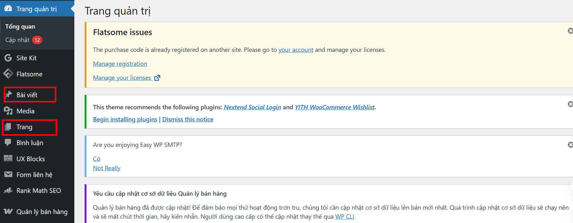 Wordpress quản lý nhiều dạng nội dung