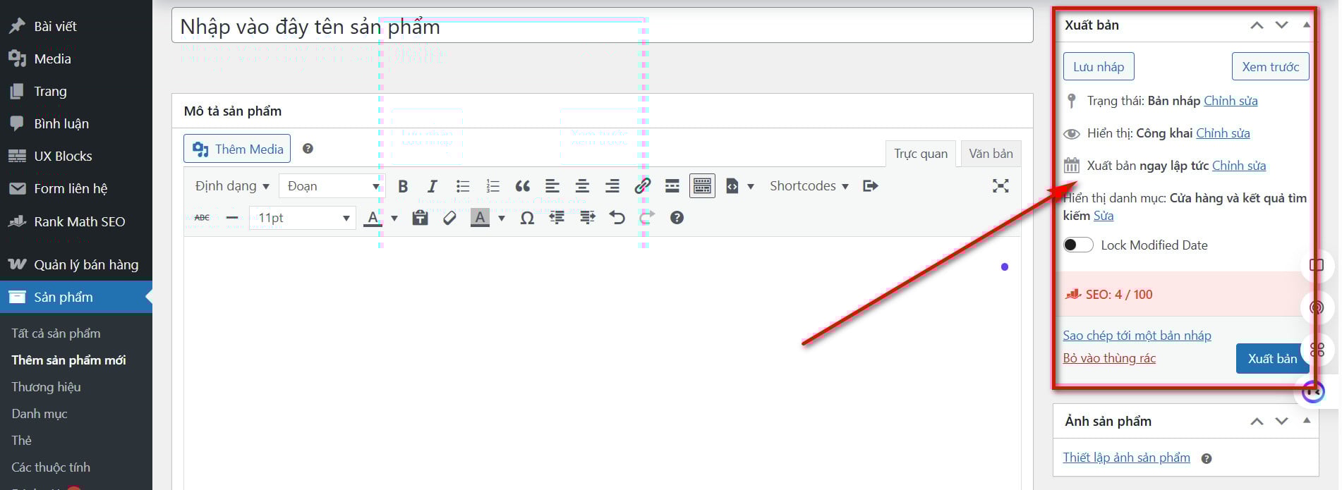Xuất bản sản phẩm