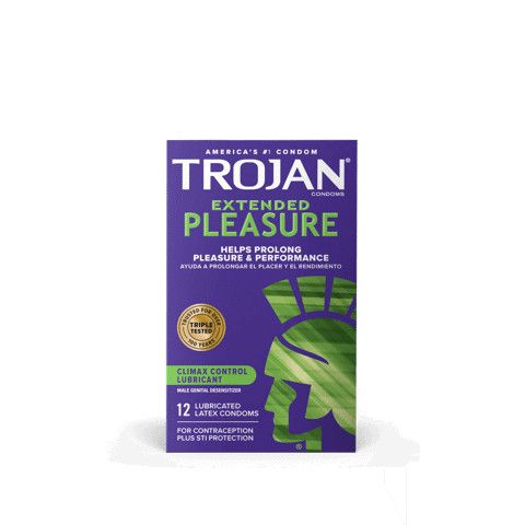 Bao cao su kéo dài thời gian cao cấp nhập khẩu Trojan Extended Pleasure