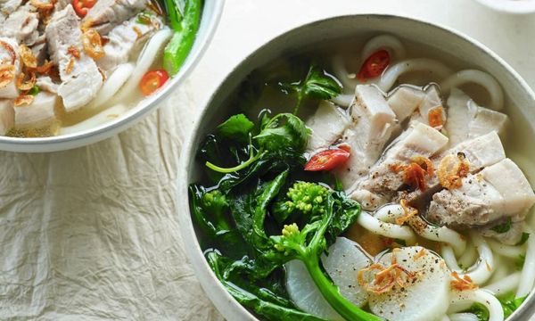 Cách làm bánh canh thịt heo ngọt thơm, đậm vị quê nhà