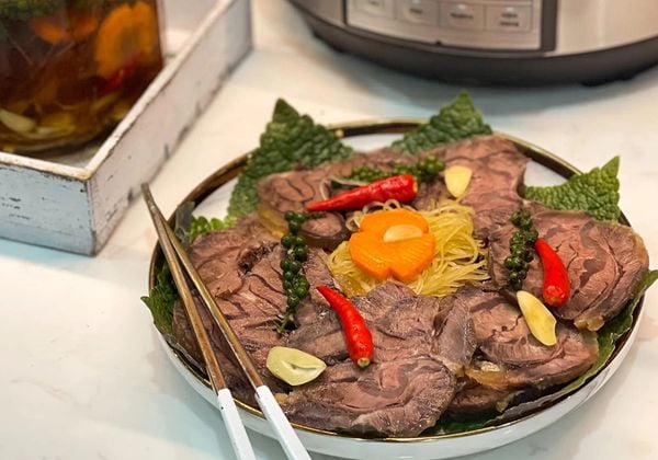 Làm bò ngâm mắm chua cay mặn ngọt giòn sần sật khó cưỡng