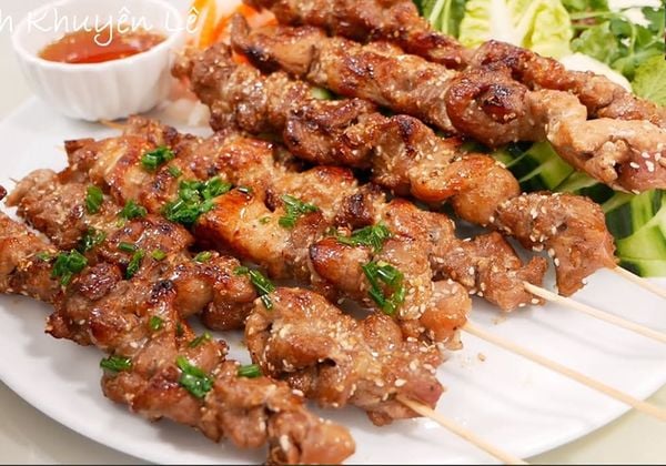 Cách làm bò lụi nướng mềm thơm hấp dẫn cho bữa tiệc BBQ
