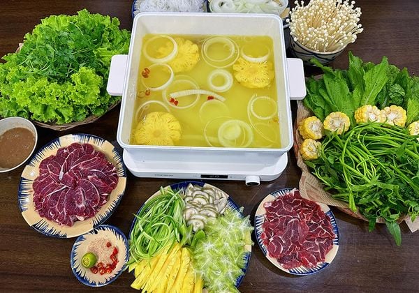 Bí quyết làm bò nhúng dấm chua dịu mềm tươi bùng vị giác