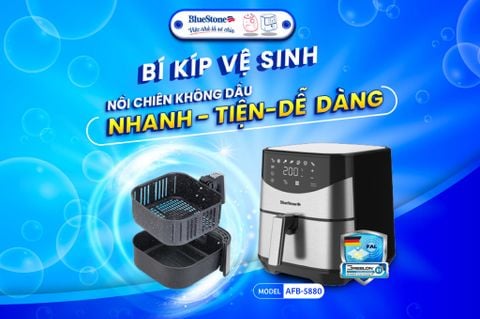 Bỏ túi bí kíp vệ sinh nồi chiên không dầu: Nhanh - Tiện - Đúng cách