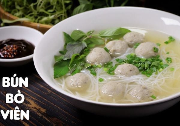 Hướng dẫn nấu bún bò viên thơm ngon nước dùng ngọt thanh