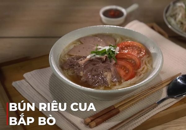 Hướng dẫn làm bún riêu cua bắp bò vị hấp dẫn khó quên