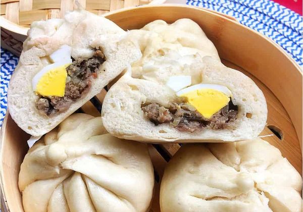 Cách làm bánh bao nhân thịt trứng nở xốp như ngoài tiệm