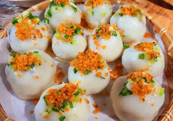 Cách làm bánh ít trần nhân tôm thịt dẻo dai không dính tay