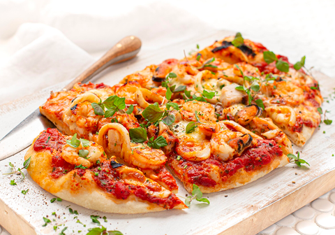 Cách làm bánh pizza bằng nồi chiên không dầu ngon như tiệm