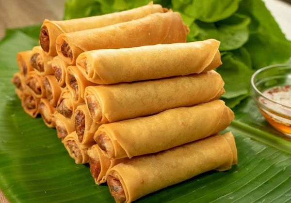 Cách làm chả giò tôm thịt vỏ vàng giòn nhân đậm đà