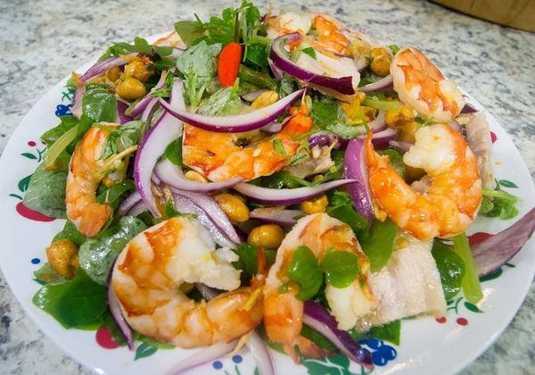 Bí quyết làm gỏi rau càng cua tôm thịt giòn ngon, không ngán