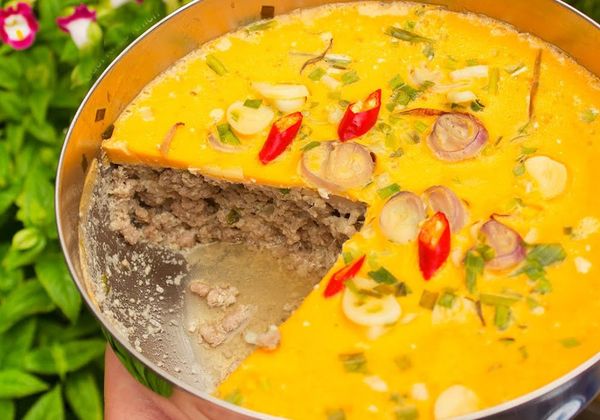 Cách làm mắm chưng thịt trứng béo mịn siêu đơn giản