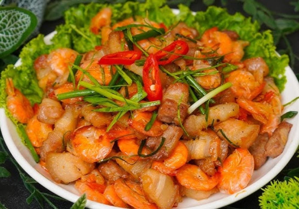Cách làm tép rang thịt thơm lừng, sánh vàng, cực kỳ bắt cơm