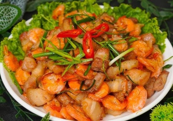 Cách làm tép rang thịt thơm lừng, sánh vàng, cực kỳ bắt cơm