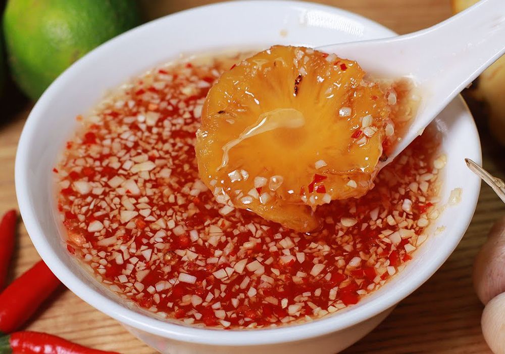 Cách pha nước chấm bún thịt nướng đậm đà chuẩn vị
