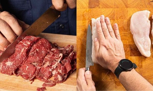 Tổng hợp cách thái thịt đúng thớ dành cho thịt lợn, bò, gà, vịt