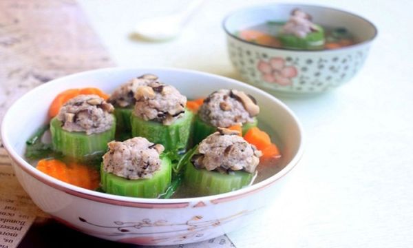 Hướng dẫn 3 cách nấu canh dưa leo xương heo, nhồi thịt và tôm