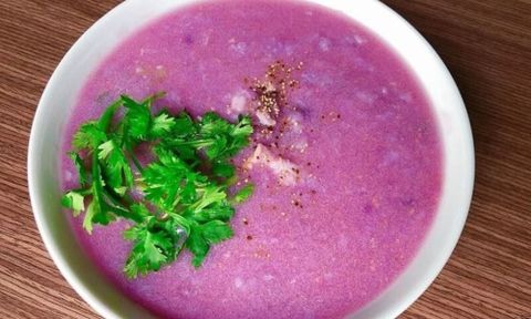 Cách làm canh khoai mỡ nấu thịt bằm tím lịm kiểu miền Tây