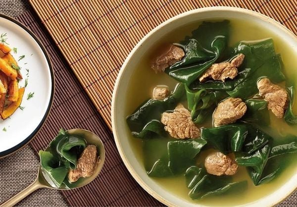 Cách nấu canh rong biển thịt bò Hàn Quốc chuẩn truyền thống