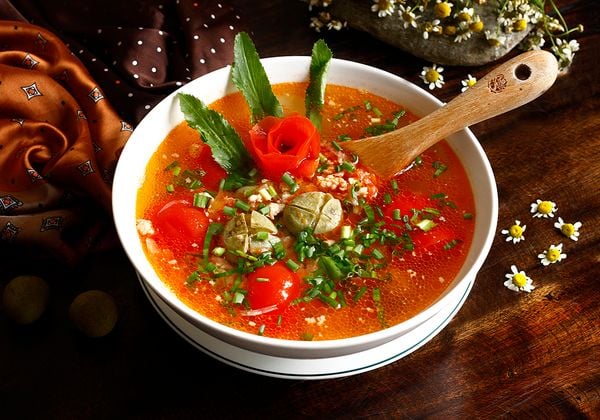 Cách nấu canh sấu thịt băm và sườn chua mát, đưa cơm ngày hè