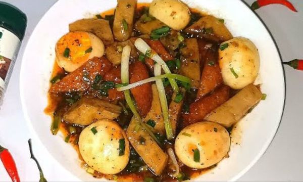 Hướng dẫn làm chả cá kho thịt và trứng cút đậm đà, bắt cơm