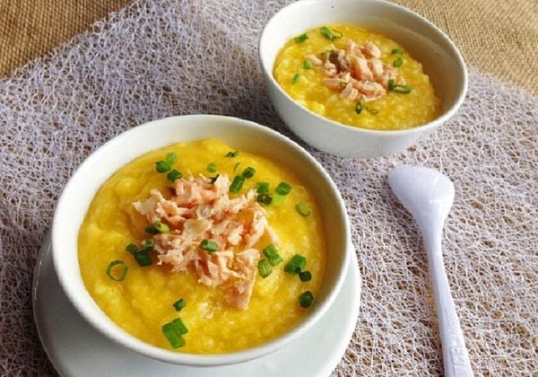 Hướng dẫn cách nấu cháo gà bí đỏ ngon ngọt, đơn giản