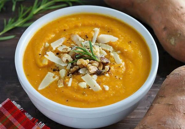 Hướng dẫn nấu cháo thịt bò khoai lang cho bé ăn dặm mỗi ngày