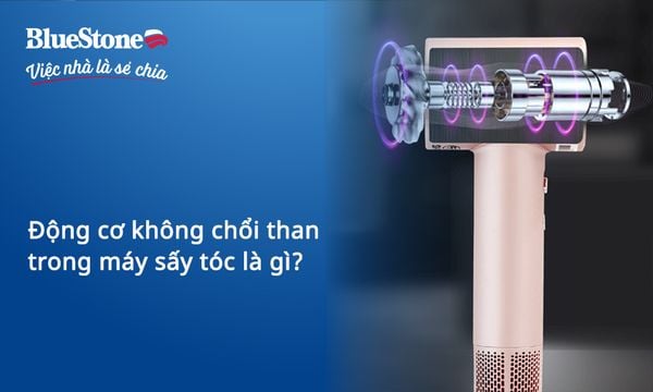Động cơ không chổi than trong máy sấy tóc là gì? Ưu điểm nổi bật