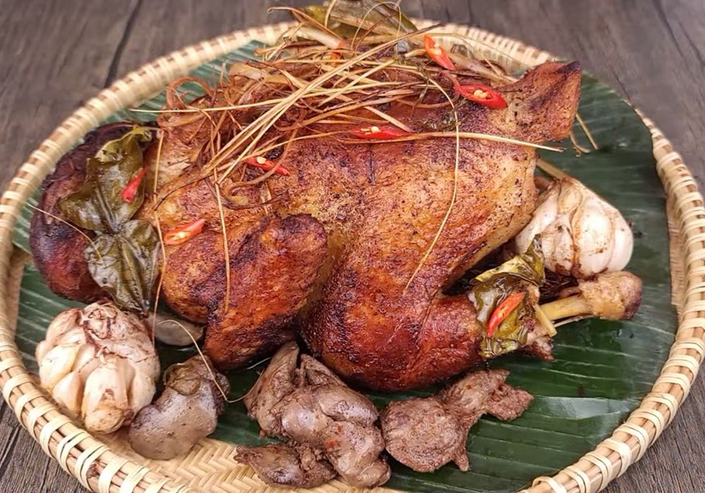 Cách làm gà đốt ô thum Campuchia thơm ngon chuẩn vị
