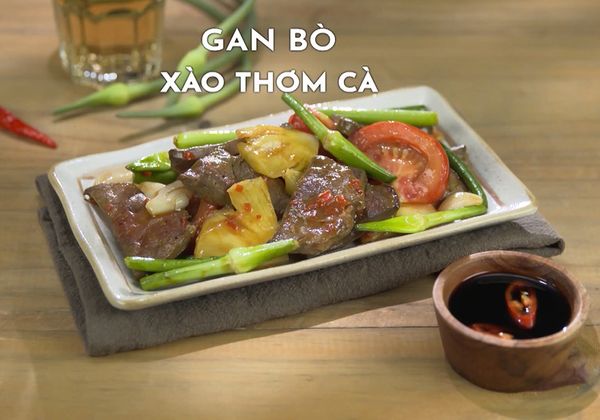 Cách làm gan bò xào hành tỏi mềm thơm hợp cơm nóng bữa chiều