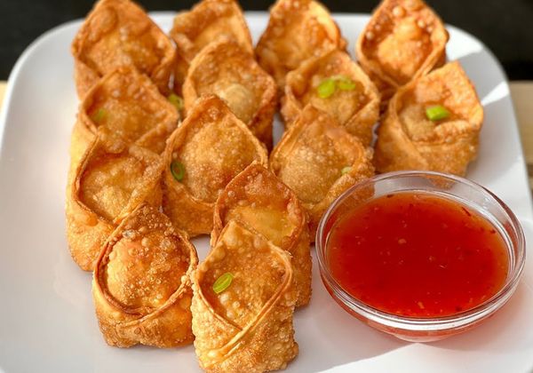 Cách làm hoành thánh chiên nhân tôm thịt vàng giòn