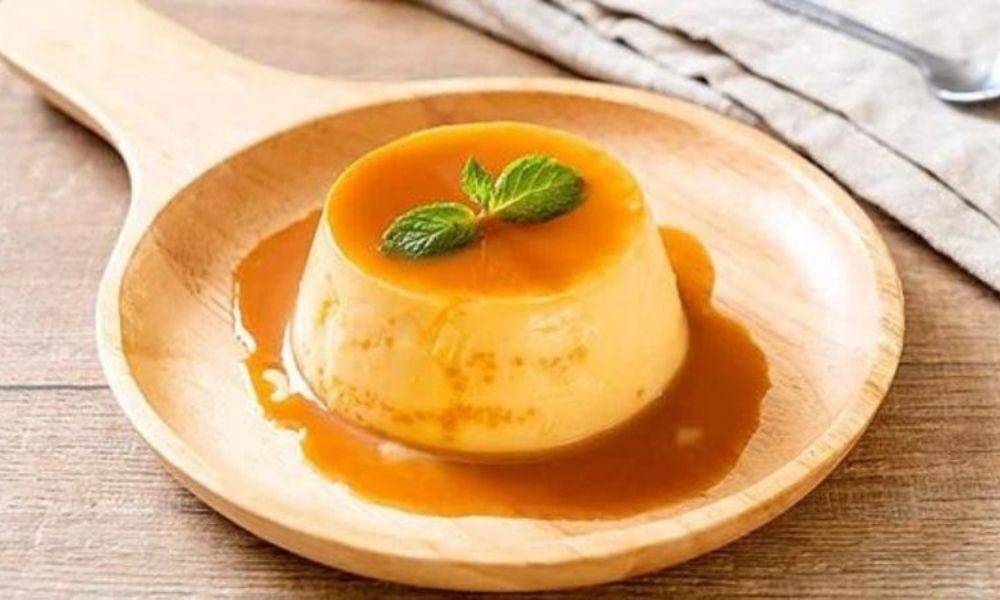 Cách làm bánh flan bằng nồi chiên không dầu thơm béo