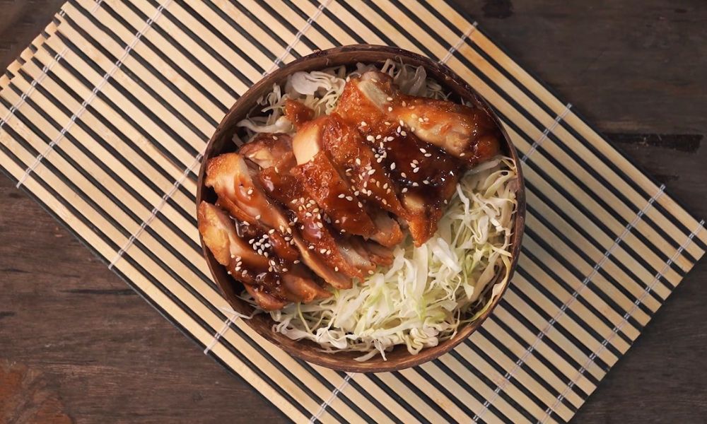 Hướng dẫn làm cơm gà sốt teriyaki kiểu Nhật chuẩn vị