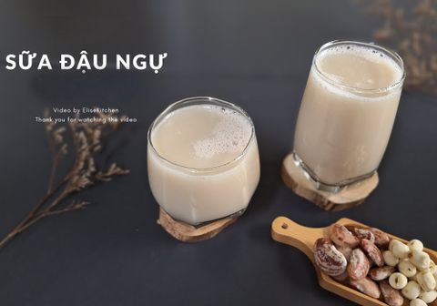 Cách làm sữa đậu ngự bổ dưỡng thơm ngon ngay tại nhà