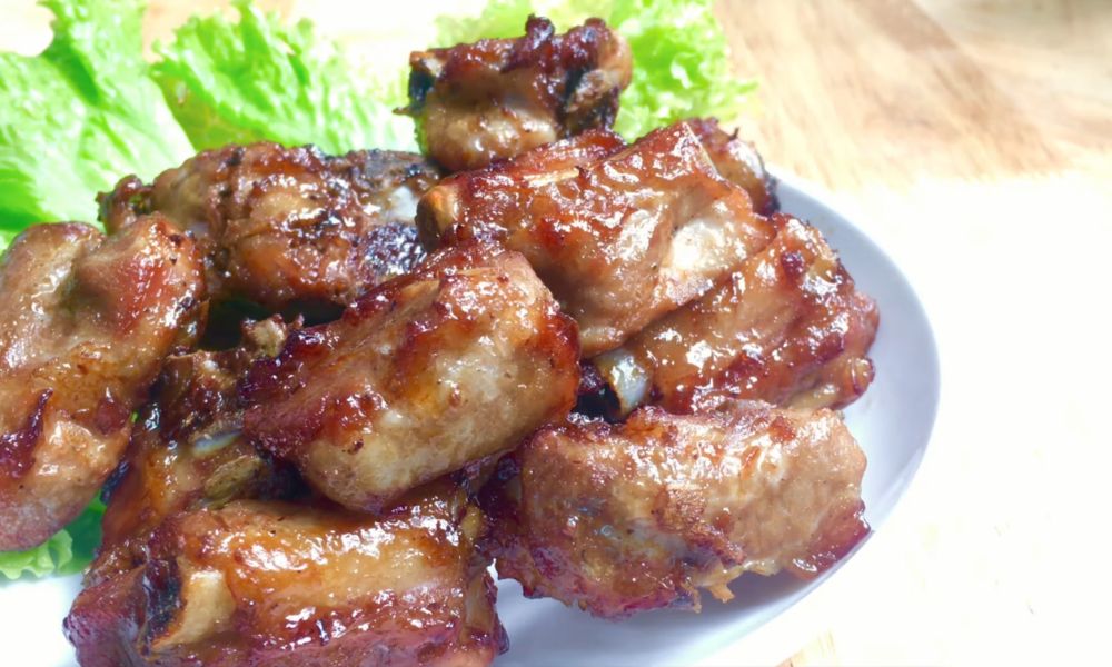 Bí quyết làm sườn nướng BBQ bằng nồi chiên không dầu