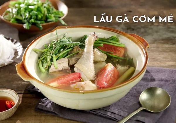 Hướng dẫn làm lẩu gà nấu mẻ ngon tròn vị