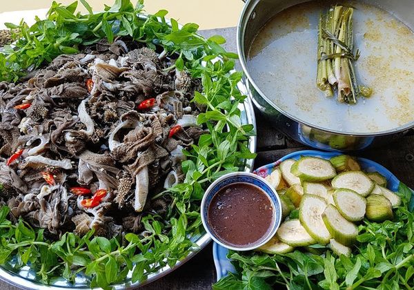 Công thức lẩu lòng bò với mẻ bùng hương vị ngày se lạnh