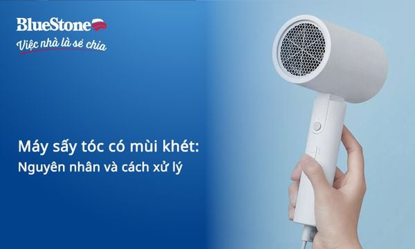 Máy sấy tóc có mùi khét: Nguyên nhân và cách xử lý kịp thời