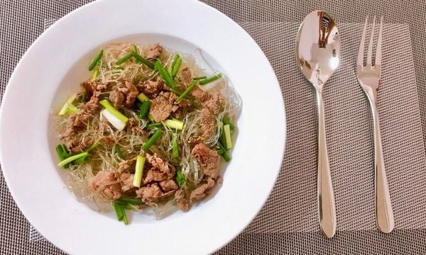 Hướng dẫn làm miến xào thịt bò thơm ngon, chuẩn vị tại nhà
