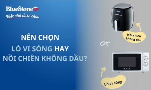 Nên mua lò vi sóng hay nồi chiên không dầu cho phù hợp?